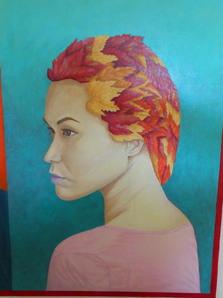 duo:huile sur toile,600 euros